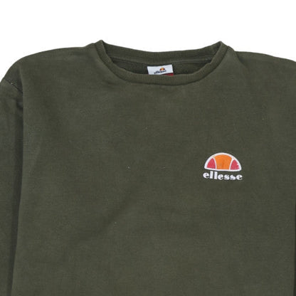 Mens UK Size M ellesse Green Pullover Sweatshirt