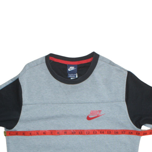 Mens UK Size S Nike Grey Pullover Sweatshirt