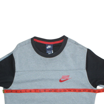 Mens UK Size S Nike Grey Pullover Sweatshirt
