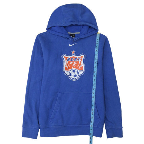 Mens UK Size S Nike Blue Pullover Hoodie