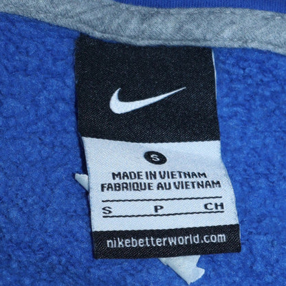 Mens UK Size S Nike Blue Pullover Hoodie