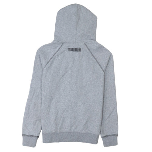 Womens UK Size 14 adidas Grey Full Zip Hoodie