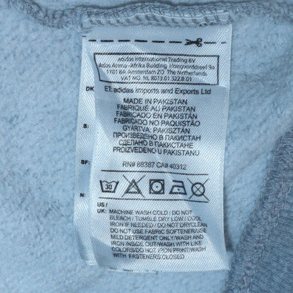 Womens UK Size 14 adidas Grey Full Zip Hoodie