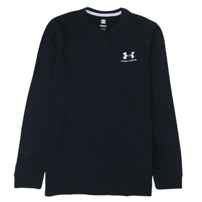 Mens UK Size M Under armour Black Pullover Sweatshirt