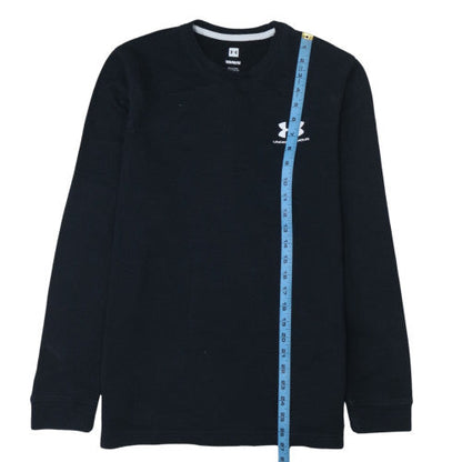 Mens UK Size M Under armour Black Pullover Sweatshirt