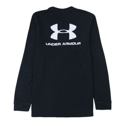 Mens UK Size M Under armour Black Pullover Sweatshirt