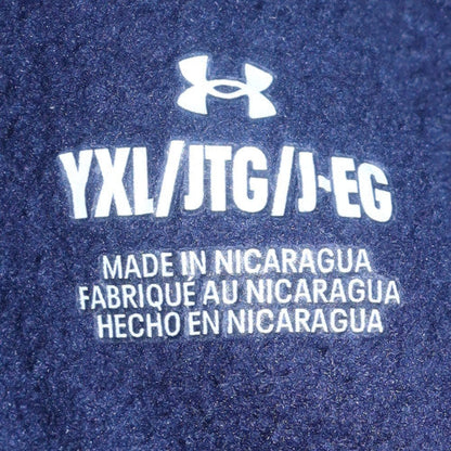 Teens UK Size XL Under armour Blue Full Zip Hoodie