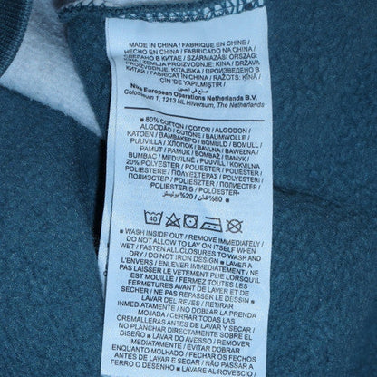 Mens UK Size XS Nike Blue Full Zip Sweatshirt