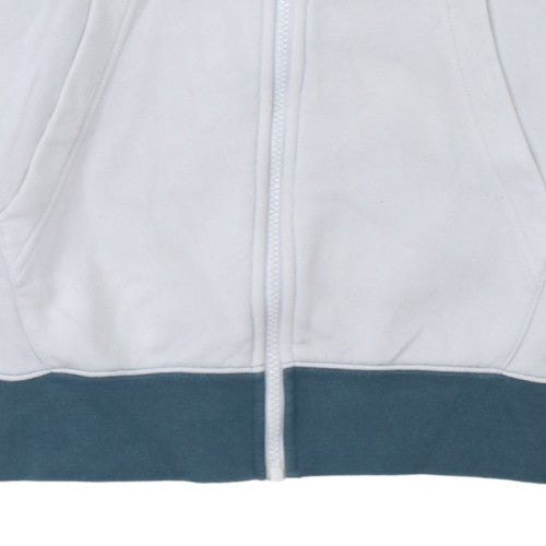 Mens UK Size XS Nike Blue Full Zip Sweatshirt