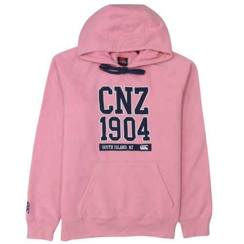 Womens UK Size 12 Canterbury Pink Pullover Hoodie