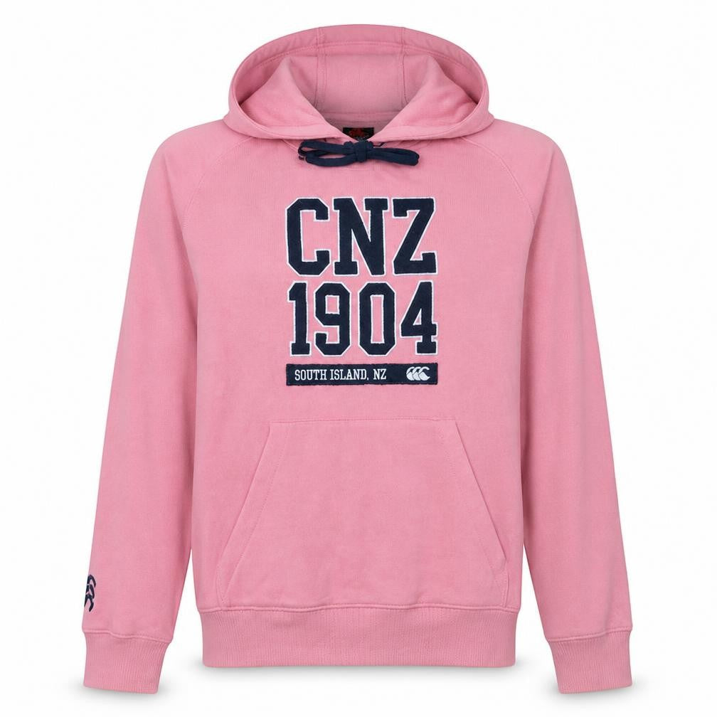 Womens UK Size 12 Canterbury Pink Pullover Hoodie