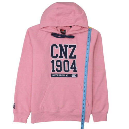 Womens UK Size 12 Canterbury Pink Pullover Hoodie