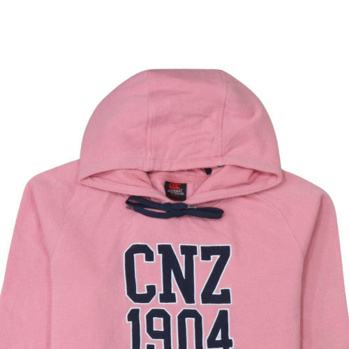 Womens UK Size 12 Canterbury Pink Pullover Hoodie