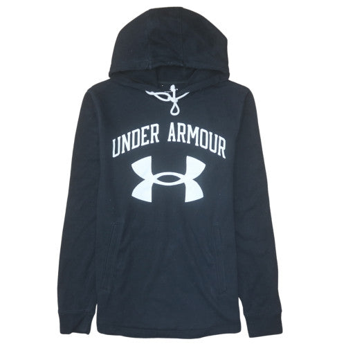 Mens UK Size M Under armour Black Pullover Hoodie
