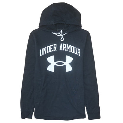 Mens UK Size M Under armour Black Pullover Hoodie