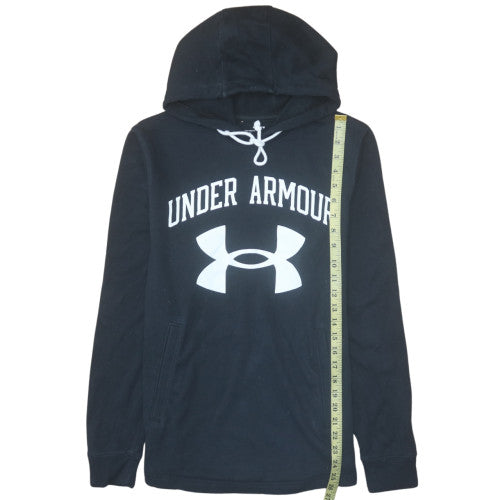 Mens UK Size M Under armour Black Pullover Hoodie
