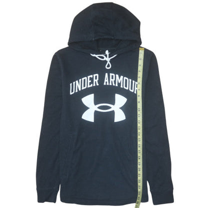 Mens UK Size M Under armour Black Pullover Hoodie