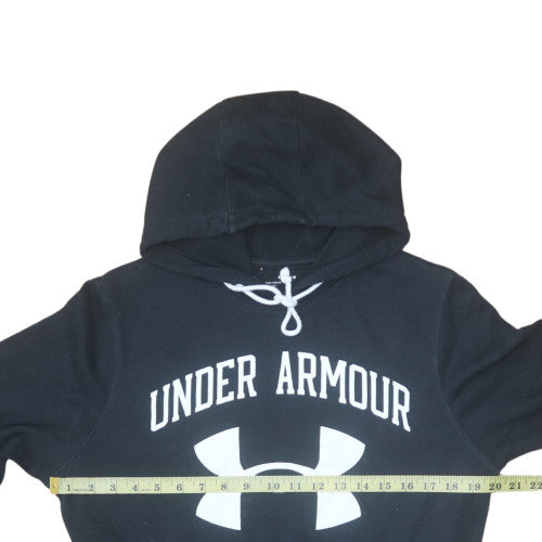 Mens UK Size M Under armour Black Pullover Hoodie