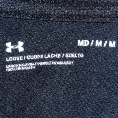 Mens UK Size M Under armour Black Pullover Hoodie