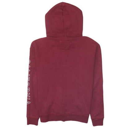 Mens UK Size S Hollister Red Pullover Hoodie