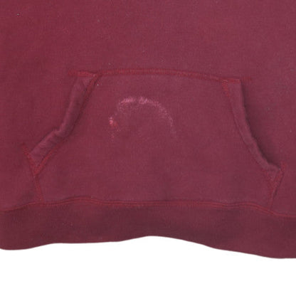 Mens UK Size S Hollister Red Pullover Hoodie