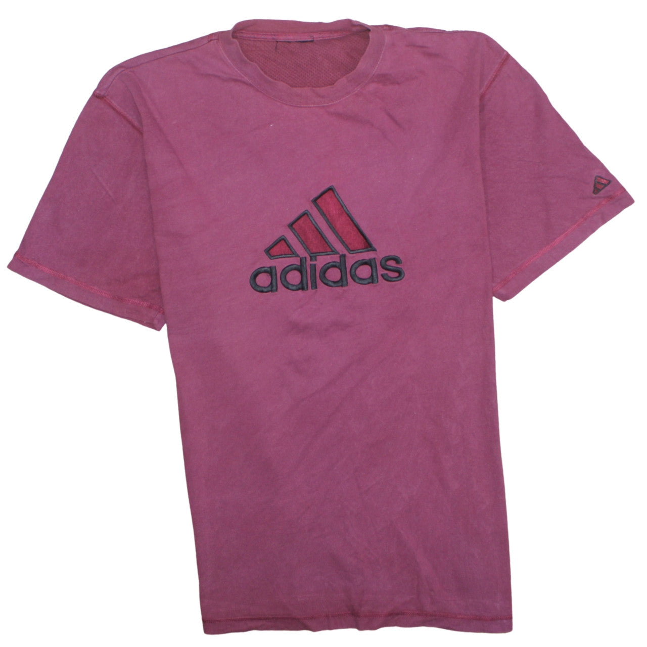 Mens UK Size L adidas Pink  T-Shirt
