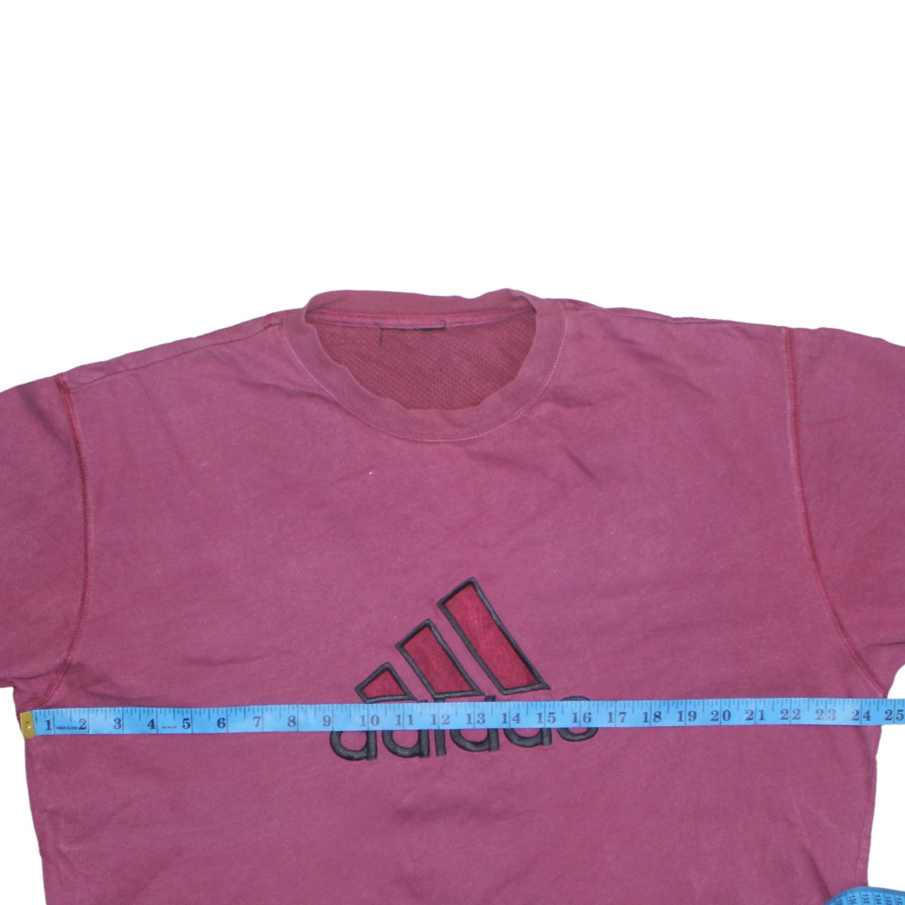 Mens UK Size L adidas Pink  T-Shirt
