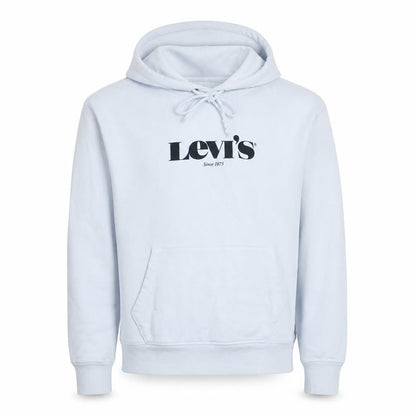 Mens UK Size XS Levi's White Pullover Hoodie