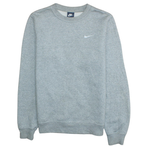Mens UK Size S Nike Grey Pullover Sweatshirt