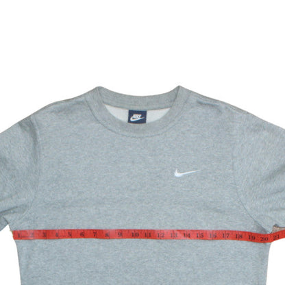 Mens UK Size S Nike Grey Pullover Sweatshirt