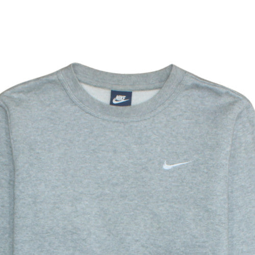 Mens UK Size S Nike Grey Pullover Sweatshirt
