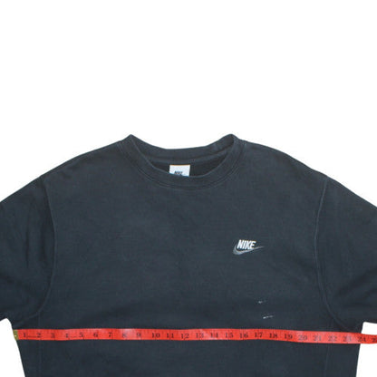 Mens UK Size M Nike Black Pullover Sweatshirt
