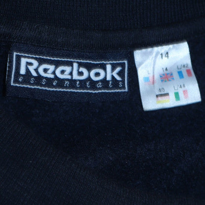 Womens UK Size 14 Reebok Blue Pullover Sweatshirt