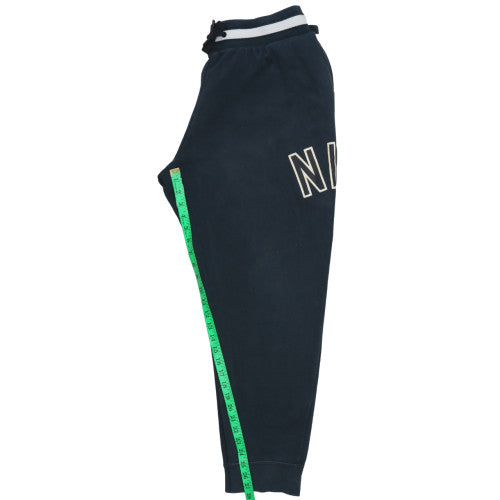 Mens UK Size L Nike Regular Fit Jogger Black Trousers