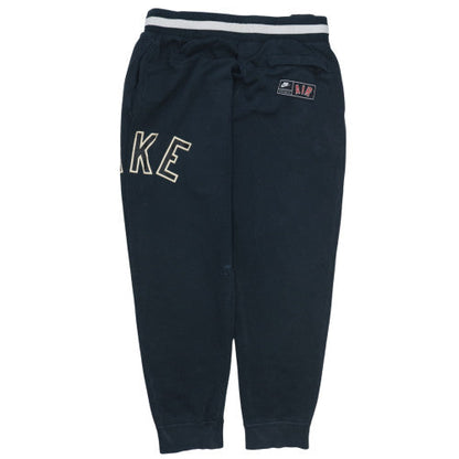 Mens UK Size L Nike Regular Fit Jogger Black Trousers