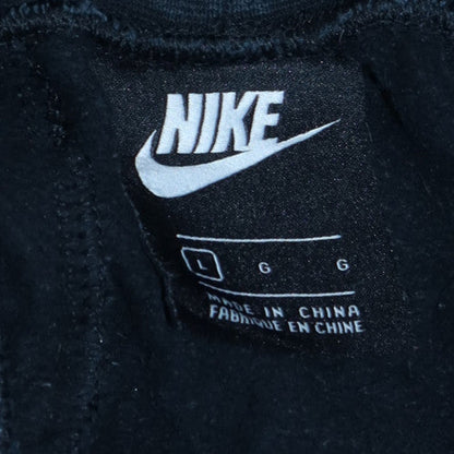 Mens UK Size L Nike Regular Fit Jogger Black Trousers