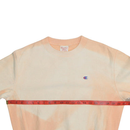 Mens UK Size M Champion Beige Pullover Sweatshirt