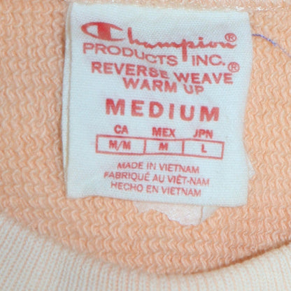 Mens UK Size M Champion Beige Pullover Sweatshirt
