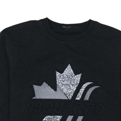 Mens UK Size XS Dsquared2 Black Pullover Sweatshirt