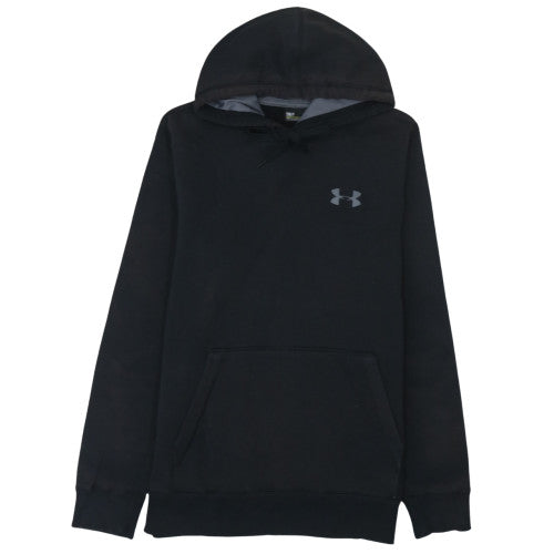 Mens UK Size S Under armour Black Pullover Hoodie