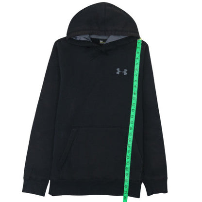 Mens UK Size S Under armour Black Pullover Hoodie