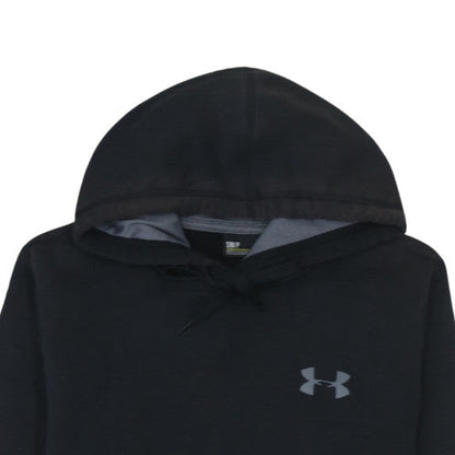 Mens UK Size S Under armour Black Pullover Hoodie