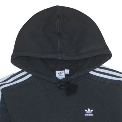 Womens UK Size XS adidas Black Pullover Hoodie
