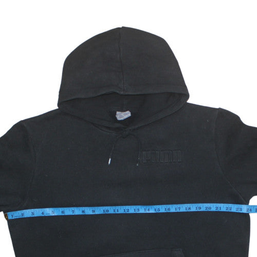 Mens UK Size L PUMA Black Pullover Hoodie