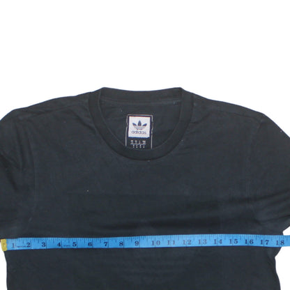 Mens UK Size S adidas Black  T-Shirt