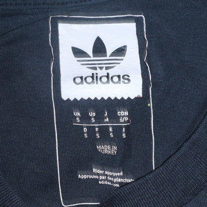 Mens UK Size S adidas Black  T-Shirt