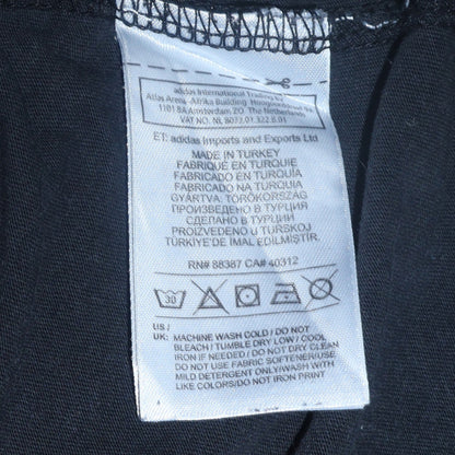 Mens UK Size S adidas Black  T-Shirt
