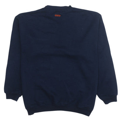Mens UK Size L PUMA Blue Pullover Sweatshirt