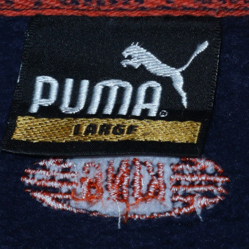 Mens UK Size L PUMA Blue Pullover Sweatshirt