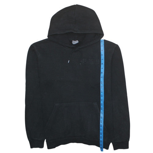 Mens UK Size L PUMA Black Pullover Hoodie
